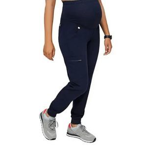 Figs Technical Collection Zamora Maternity Jogger Scrub Pants, Navy | S